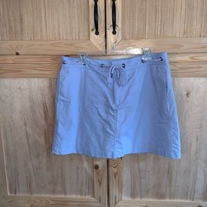 Dockers baby blue walking skort size 12